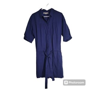 Xirena Navy Cotton Romper size M